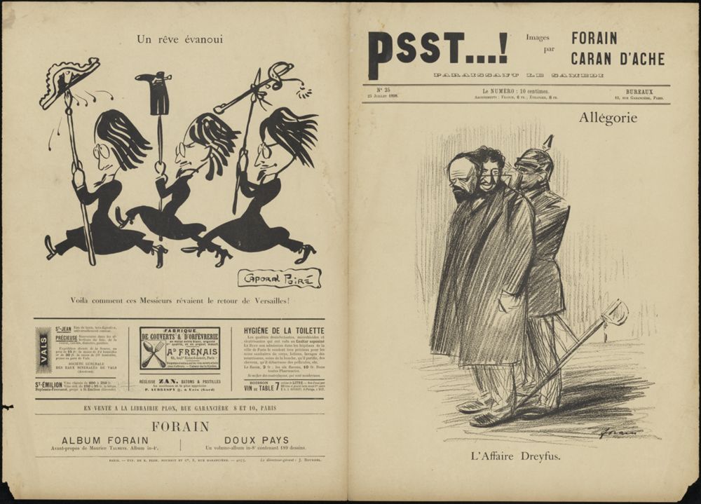 French Periodical "Psst...!," Issue No.25, July 1898